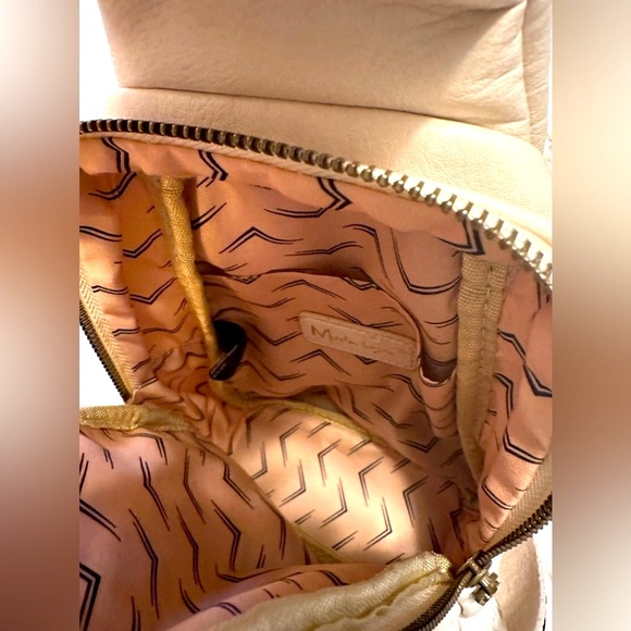 MODA LUXE Regina Sling Backpack in Beige - Picture 4 of 7